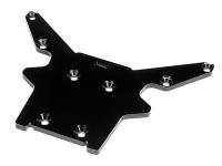 Задняя часть шасси - Aluminum Rear Skid Plate Ve8 - HPI-67581