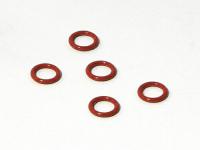 Кольцо уплотнительное SILICONE SS-045 4.5X6.6MM (RED) (5шт) - HPI-6823
