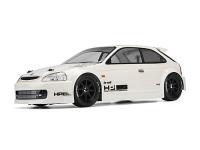 Кузов 1:10 мини - Honda CIVIC TYPE R EK9 (WB225mm.F0|R0mm) неокрашенный - HPI-7216