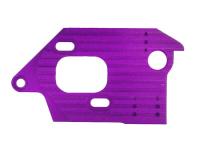 Моторама с оребрением  HEATSINK MOTOR PLATE (PURPLE) (PRO 3) - HPI-72293