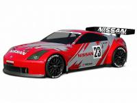 Кузов 1:10 - NISSAN 350Z NISMO GT (190MM) неокрашенный с отражателями - HPI-7385