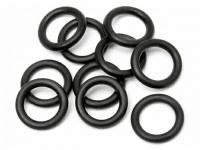 Кольца силиконовые O-RING 4X1MM (BLACK|10шт) - HPI-75077