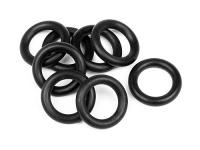 Кольца силиконовые 7x11x2.0mm (BLACK) 8шт - HPI-75080