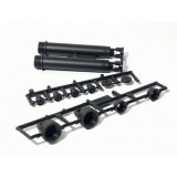 Корпуса амортизаторов с крышками (2компл) - HPI-85049