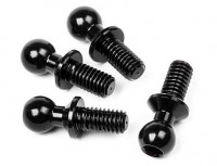 Шаровые опоры 4.3x9mm (2mm SOCKET) 4шт - HPI-86049