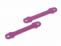 Держатель осей рычагов UPPER ARM BRACE 4 X 54 X 3MM (PURPLE|2PCS) - HPI-86068