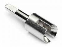 Сверхмощный вал шестерни HEAVY-DUTY GEAR SHAFT 5X38X7MM (SILVER) - HPI-86313