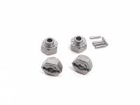 Колесный адаптер HEX 12мм (SILVER) 4шт - HPI-86349