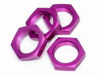 Гайки колес 24мм (PURPLE|4шт) - HPI-86468