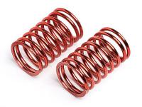 Пружины подвески - 13.8x27x1.5mm 8.5COILS (METALLIC RED) 2шт - HPI-86933