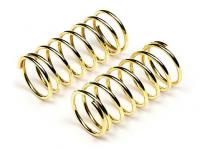 SHOCK SPRING 11x28x1.1mm 8COILS (GOLD|2pcs) - HPI-87277