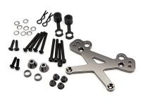 Бабочка передняя HD (7075|GUNMETAL) с крепежом - HPI-87549