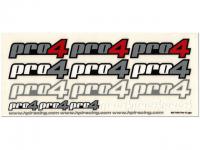 Декали RS4 PRO 4 LOGO - HPI-9317