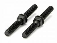 Тяги регулируемые 4-40x24mm (2шт) сталь - HPI-93312
