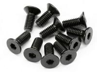 Винт FH M4X10MM (10шт) HEX - HPI-94529
