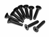 Винт д|пластика потайной M4x18мм (HEX SOCKET|10шт) - HPI-94632