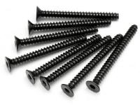 TP FLAT HEAD SCREW M4X40MM (HEX SOCKET|8PCS) - HPI-94641