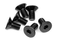Винты - FH M5x10mm (HEX SOCKET) 6шт - HPI-94727