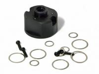 Корпус дифференциала (NITRO RS4 MT) с крепежом и шайбами - HPI-A431