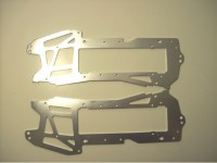 MAIN CHASSIS 2.5MM (SILVER) (E-ZILLA) - HPI-HB70575