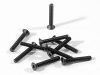 Винты FLAT HEAD 3x20mm (HEX SOCKET|10шт) - HPI-Z087