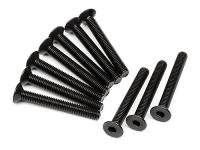 Винты FH M3x24mm (HEX SOCKET) 10шт - HPI-Z092