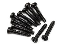 Винты M2x10mm (10шт) саморезы под крест - HPI-Z452