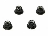 Гайка фланцевая контрящаяся M5 (BLACK) 4шт - HPI-Z682