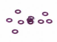 Шайба регулировочная Алюм. 3x6x0.75vv (PURPLE|10шт) - HPI-Z814