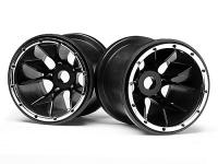 Диски колес трак 1|5 - Black (Blackout MT) 2шт - MV24105