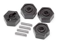 Адаптер колесный Hex w|Pins 2x10 4шт (Scout RC) - MV25014