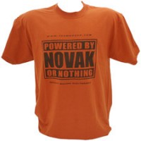 Футболка Novak Orange Racing Shirt (Large) - NV-7441L