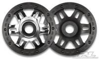 Диски трак 1|5 - задние Split Six Black|Black ( Baja 5T) 2шт - PL2719-03