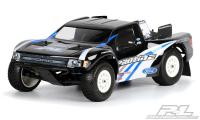 Кузов шорт 1:10 - Ford F-150 SVT Raptor (for Slash, Slash 4x4 and SC10) некрашеный - PL3344-00