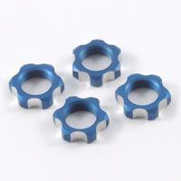 Гайки колес 1|8 - V2 Wheels Nuts 1.00mm Thread - Blue (4шт) - PS00024