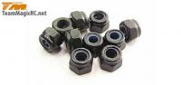 Гайки с фиксацией 3mm (10шт) сталь - TM-111007ST