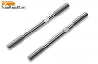Тяги регулируемые 3x40mm Alum. 7075 (2шт) - TM-116134A