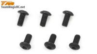 Винт 3x6mm Steel BH (6шт) hex - TM-126306BU