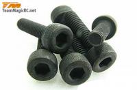 Винты 3x18mm Steel Cap (6шт) hex - TM-126318C