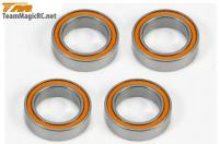 Подшипники 10x15x4mm (4шт) Orange - TM-151015O