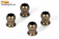 Шаровые E4 Alum. Hinge Pin (4шт) - TM-503104