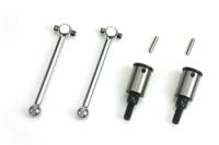 Привода колес - E4J Alum. Front|Rear CVA Shaft (2шт) - TM-503261
