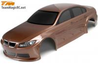Кузов с обвесом -1:10 BMW320 (190mm| коричневый| с отражателями) окрашен - TM-503316BNA