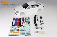 Кузов с обвесом 1:10 - BMW320 (190mm| белый| с отражателями) окрашен - TM-503316WA