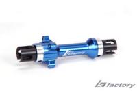 Сплошная ось передняя - G4 Alum. Front Solid Axle Set - TM-K1477