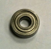 Подшипник 5x13x4 RS (1шт) металлическая зашитная шайба - TT-695-2RS