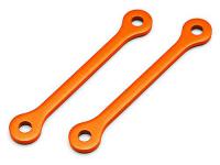 Распорки рычагов UPPER ARM 4x54x3mm (ORANGE|2pcs) - HPI-105891