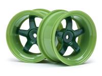 Диски 1|10 - WORK MEISTER S1 Зелениы (6мм OFFSET|2шт) - HPI-111091