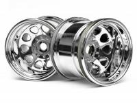 Диски трак 1|10 - CLASSIC KING CHROME (56x51mm|2шт) - HPI-3062