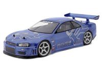 Кузов 1:10 - NISSAN SKYLINE R34 GT-R (190MM) некрашеный - HPI-7327